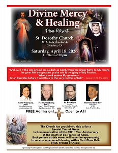 Divine Mercy & Healing Mini Retreat